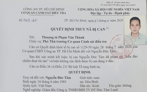 Giám đốc địa ốc "bay xa" sau khi vẽ “dự án ma” chiếm đoạt hàng tỉ đồng